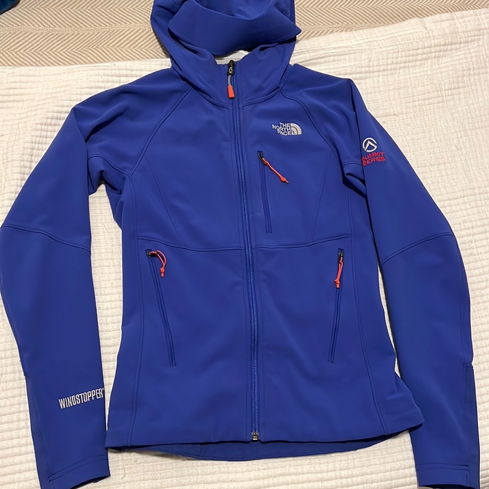 The North Face windstopper hooded jacket XS Summit Series